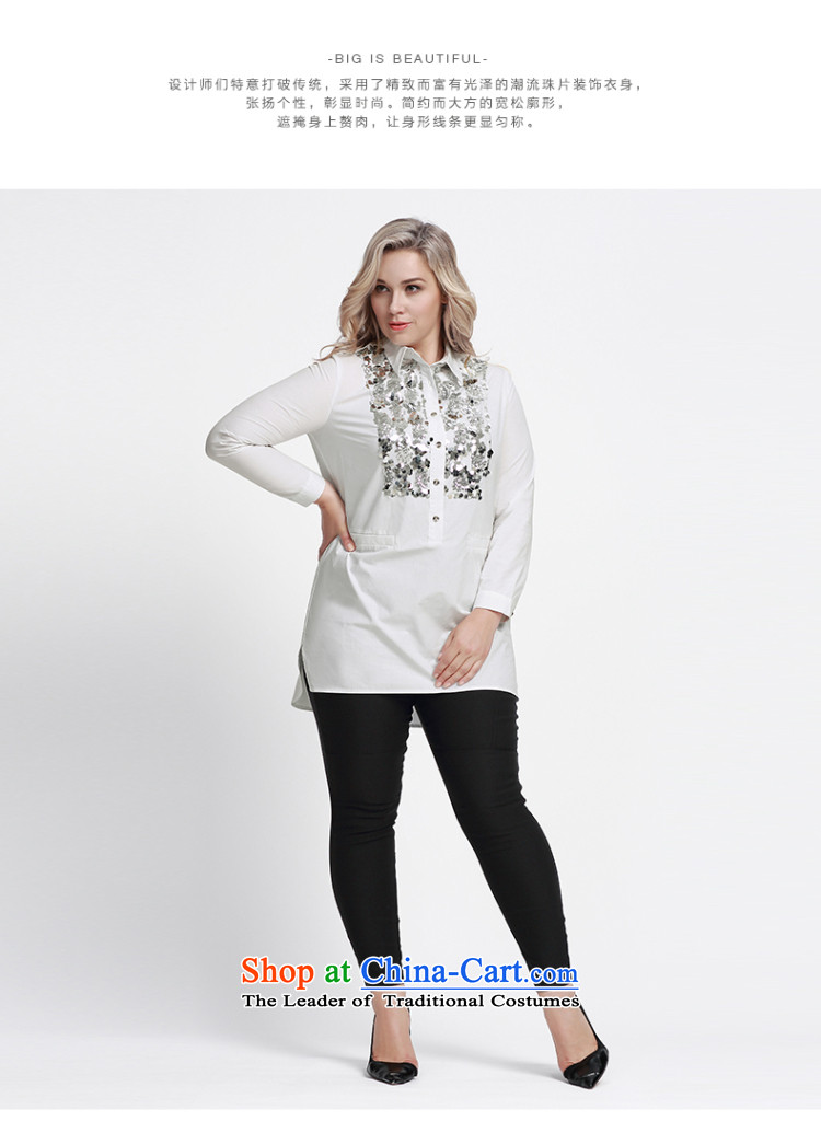The former Yugoslavia Migdal Code women 2015 Autumn replacing new stylish mm thick anterior on chip design shirt 953011299  5XL white picture, prices, brand platters! The elections are supplied in the national character of distribution, so action, buy now enjoy more preferential! As soon as possible.