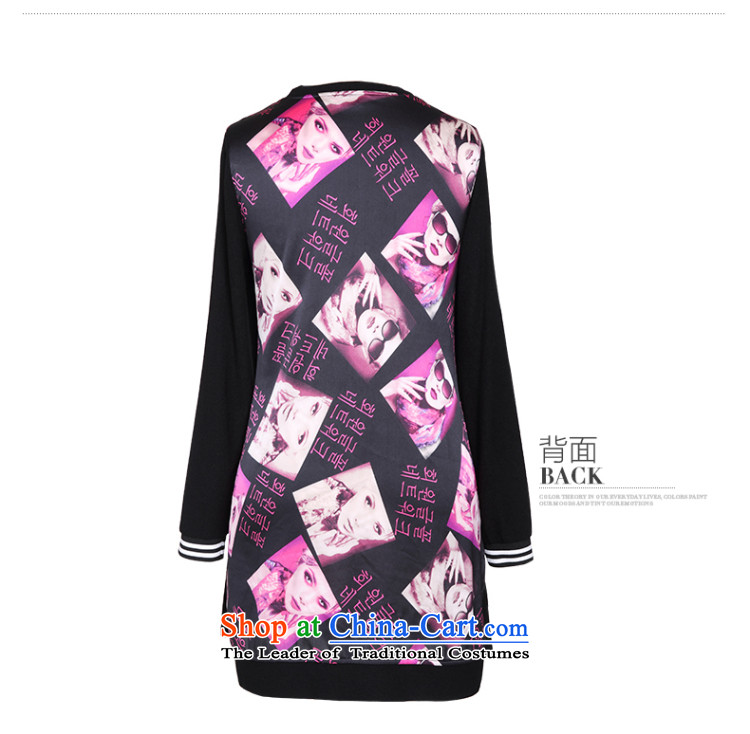 The former Yugoslavia Li Sau 2015 autumn large new mount female Korean Version Stamp loose wild stretch cardigan long jacket, black 3XL 86-10picture, prices, brand platters! The elections are supplied in the national character of distribution, so action, buy now enjoy more preferential! As soon as possible.