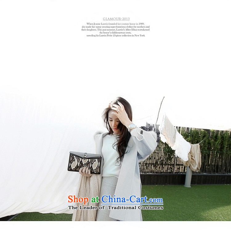 The Korean version of the autumn and winter mrsos2015 Nagymaros Neck Jacket in long cloak Korean gross coats cloak relaxd?? The light blue coat gross S picture, prices, brand platters! The elections are supplied in the national character of distribution, so action, buy now enjoy more preferential! As soon as possible.