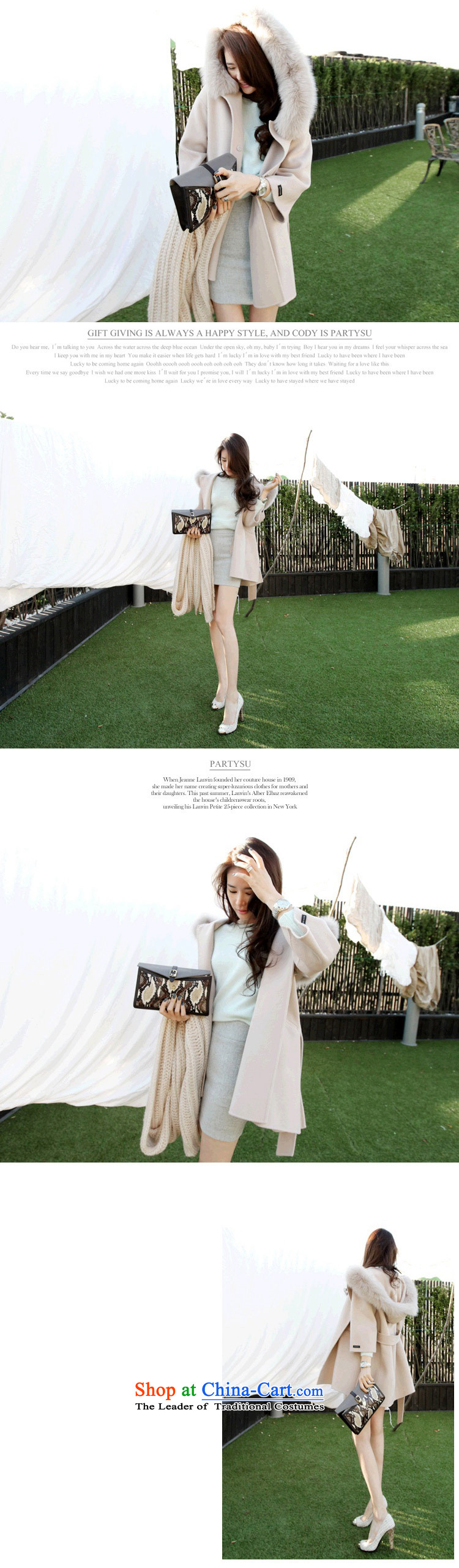 The Korean version of the autumn and winter mrsos2015 Nagymaros Neck Jacket in long cloak Korean gross coats cloak relaxd?? The light blue coat gross S picture, prices, brand platters! The elections are supplied in the national character of distribution, so action, buy now enjoy more preferential! As soon as possible.