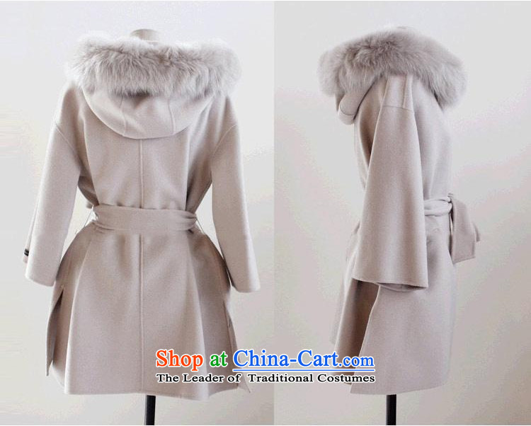 The Korean version of the autumn and winter mrsos2015 Nagymaros Neck Jacket in long cloak Korean gross coats cloak relaxd?? The light blue coat gross S picture, prices, brand platters! The elections are supplied in the national character of distribution, so action, buy now enjoy more preferential! As soon as possible.
