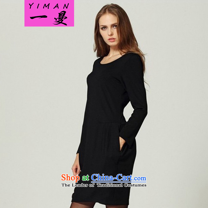 A large long-sleeved forming the Cayman Netherlands 2015 autumn and winter large new dresses thick mm to xl Sau San, forming the dresses XXL_ 823 recommendations 120-140 catty