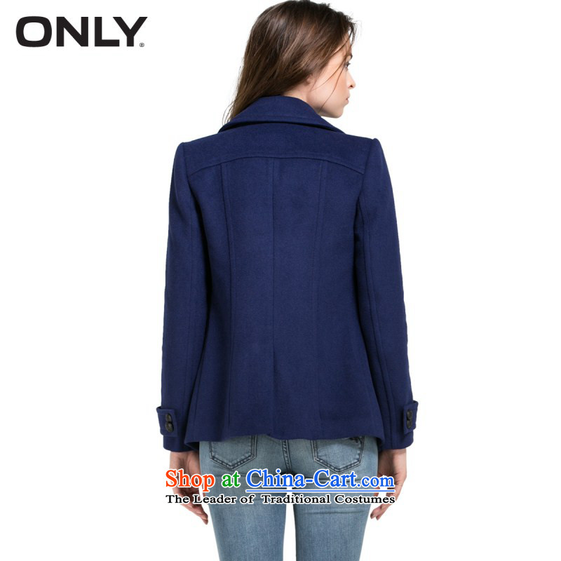 Load New autumn ONLY2015 included wool England wind, double-coats of female T|11536t008? 038 black and blue (Copenhagen to group 155/76A/XS,ONLY) , , , shopping on the Internet