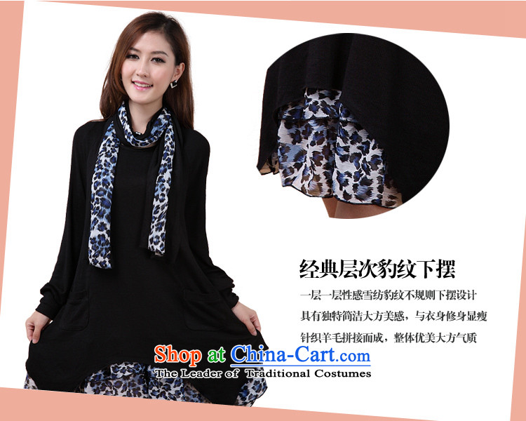 In accordance with the CEN 2015 bathing in the autumn and winter new women's thick mm to xl relaxd temperament leave two pieces of knitted stitching leopard forming the skirt of purple XL recommendations 520# 120-135 catty picture, prices, brand platters! The elections are supplied in the national character of distribution, so action, buy now enjoy more preferential! As soon as possible.