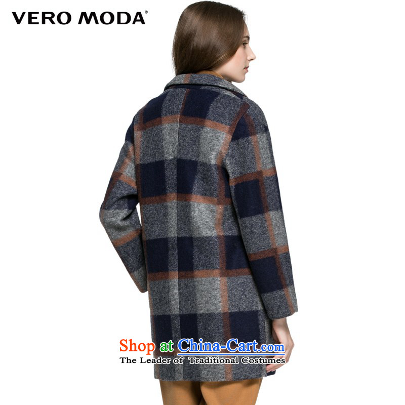 Moda stylish Western Wind vero spell color grid design of the Commonwealth Model gross |315327008 031 dark blue jacket? 160/80A/S,VEROMODA,,, shopping on the Internet