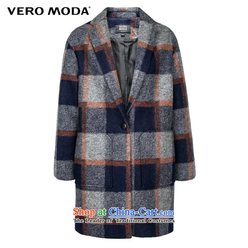 Moda stylish Western Wind vero spell color grid design of the Commonwealth Model gross |315327008 031 dark blue jacket? 160/80A/S,VEROMODA,,, shopping on the Internet