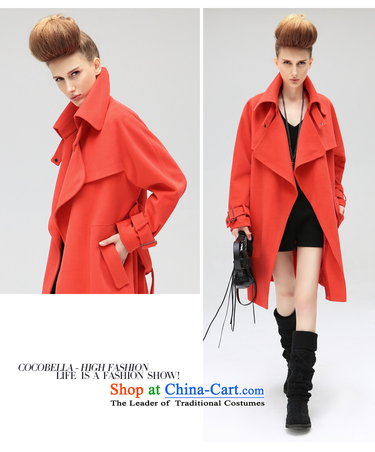 Cocobella 2015 autumn and winter new European and American high street entertainer lapel long hair loose coat female CT271? raspberries red S picture, prices, brand platters! The elections are supplied in the national character of distribution, so action, buy now enjoy more preferential! As soon as possible.