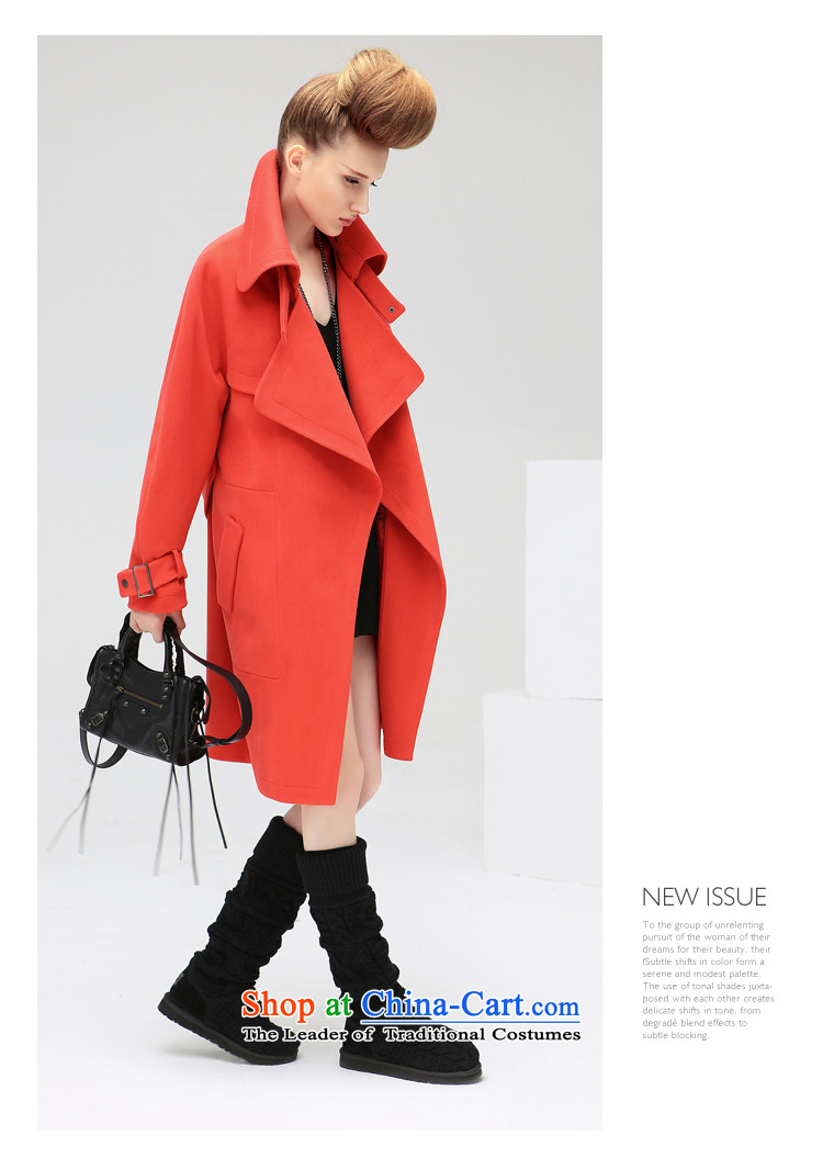Cocobella 2015 autumn and winter new European and American high street entertainer lapel long hair loose coat female CT271? raspberries red S picture, prices, brand platters! The elections are supplied in the national character of distribution, so action, buy now enjoy more preferential! As soon as possible.