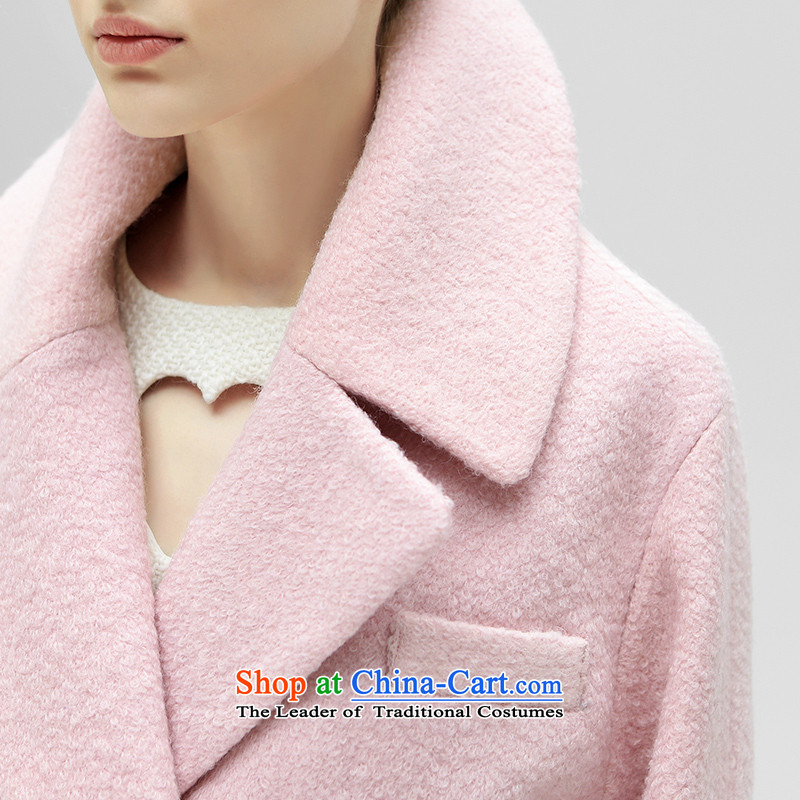 Cocobella 2015 autumn and winter the new Europe and the asymmetric fashion, long for women woolen coat CT283 crayons toner S,COCOBELLA,,, shopping on the Internet
