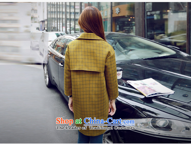Vacuum Windsor windbreaker women 2015 autumn and winter new gross? coats that long hair? jacket winter coats sub)?? Korean president wool female Yellow M picture, prices, brand platters! The elections are supplied in the national character of distribution, so action, buy now enjoy more preferential! As soon as possible.