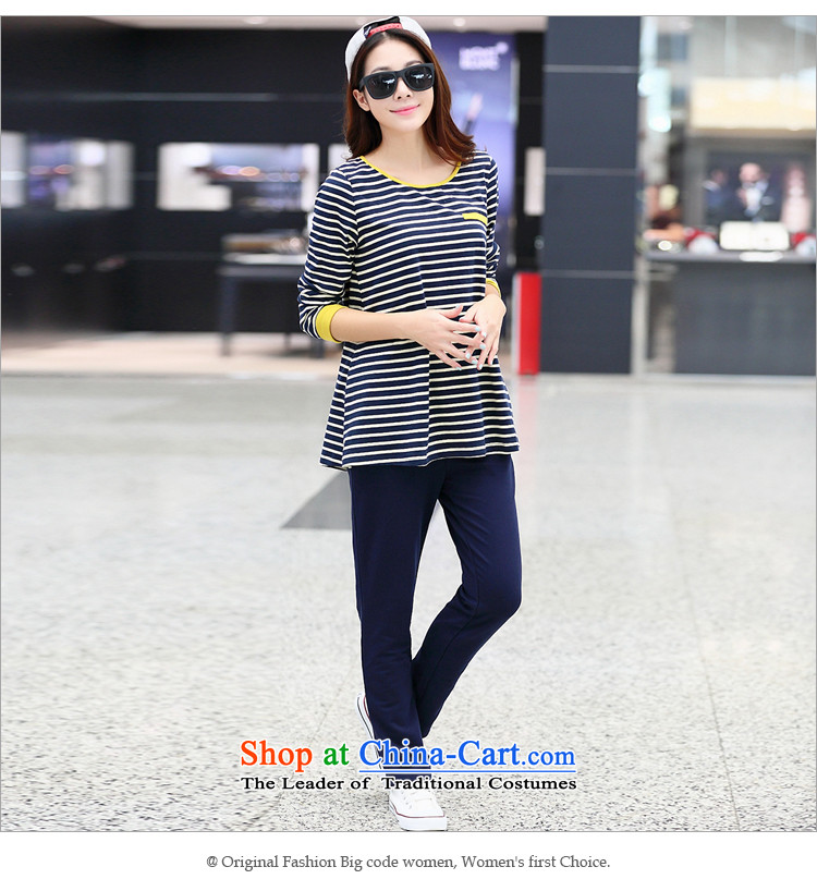 For M- 2015 XL women fall thick mm new graphics thin Sports & Leisure package streaks long-sleeved T-shirt + pants two kits W8017 3XL Blue Photo, prices, brand platters! The elections are supplied in the national character of distribution, so action, buy now enjoy more preferential! As soon as possible.