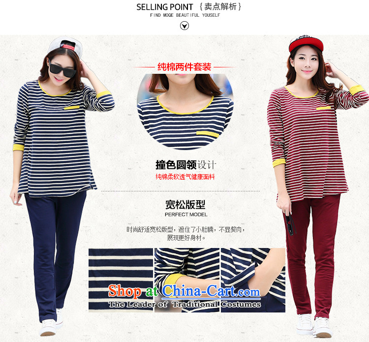 For M- 2015 XL women fall thick mm new graphics thin Sports & Leisure package streaks long-sleeved T-shirt + pants two kits W8017 3XL Blue Photo, prices, brand platters! The elections are supplied in the national character of distribution, so action, buy now enjoy more preferential! As soon as possible.