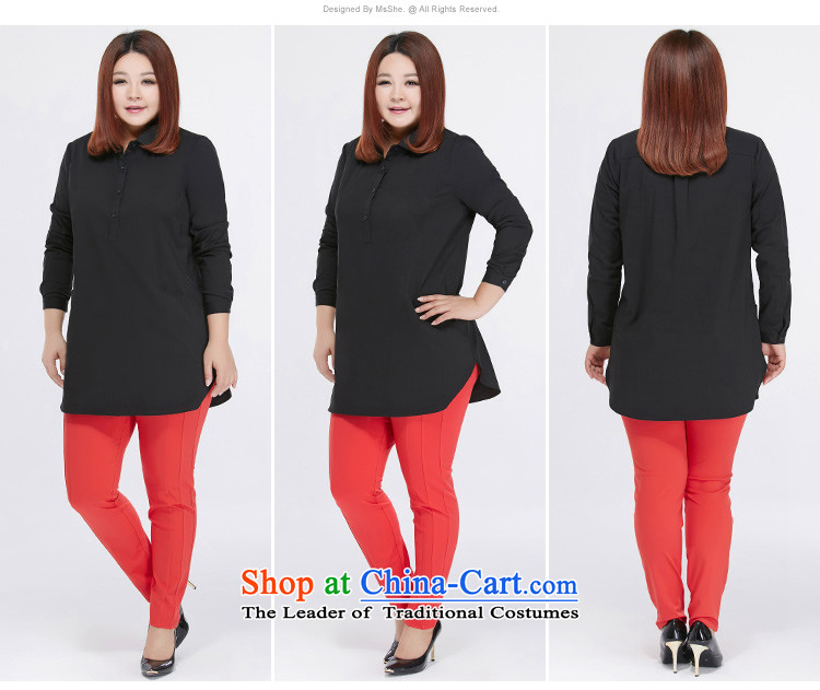 Msshe2015 new minimalist larger ladies pants fall thick mm200 catty, forming the thin trousers Sau San Video Girl No. 10106 red T2 picture, prices, brand platters! The elections are supplied in the national character of distribution, so action, buy now enjoy more preferential! As soon as possible.