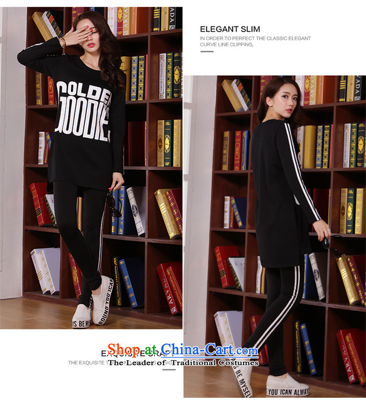 For M- 2015 XL female autumn and winter new Korean Sports and Leisure Package thick mm thin t-shirt + Video pants plus two kits Y1328 lint-free black 3XL picture, prices, brand platters! The elections are supplied in the national character of distribution, so action, buy now enjoy more preferential! As soon as possible.