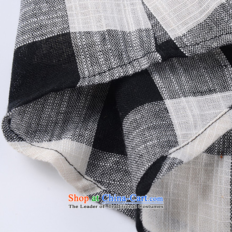 Elizabeth 2015 ultra high discipline code women fall inside the new hot seal long grid drill shirt thick mm thin loose shirt SN1010 Graphics Black and Gray Tartan 2XL, color discipline sa shopping on the Internet has been pressed.