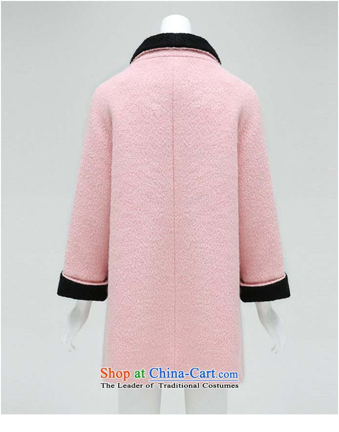 Cocobella 2015 autumn and winter new western van collided color large lapel coats wool coat CT126 gross? cherry blossoms toner , the price and the picture M brand platters! The elections are supplied in the national character of distribution, so action, buy now enjoy more preferential! As soon as possible.