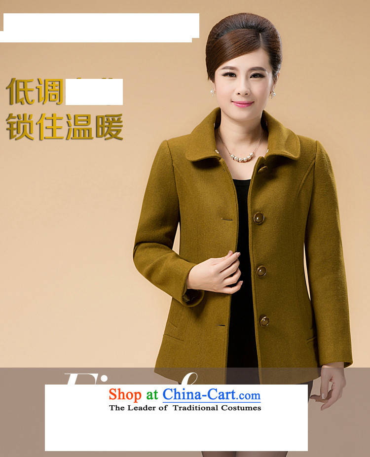 The 2015 autumn load orange woolen coat new elderly women aged 40-50 jacket? gross middle-aged moms are seen wearing short of autumn and winter a wool coat deep purple XL Photo, prices, brand platters! The elections are supplied in the national character of distribution, so action, buy now enjoy more preferential! As soon as possible.