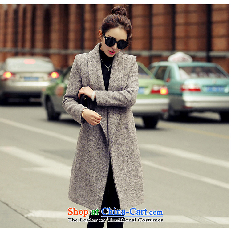 Avandia Rui REEDEYA 2015 autumn and winter new temperament wool? Jacket Sau San Korean version, long thin coat of gross? female red L picture, prices, brand platters! The elections are supplied in the national character of distribution, so action, buy now enjoy more preferential! As soon as possible.