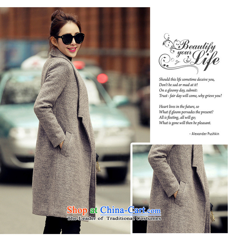 Avandia Rui REEDEYA 2015 autumn and winter new temperament wool? Jacket Sau San Korean version, long thin coat of gross? female red L picture, prices, brand platters! The elections are supplied in the national character of distribution, so action, buy now enjoy more preferential! As soon as possible.