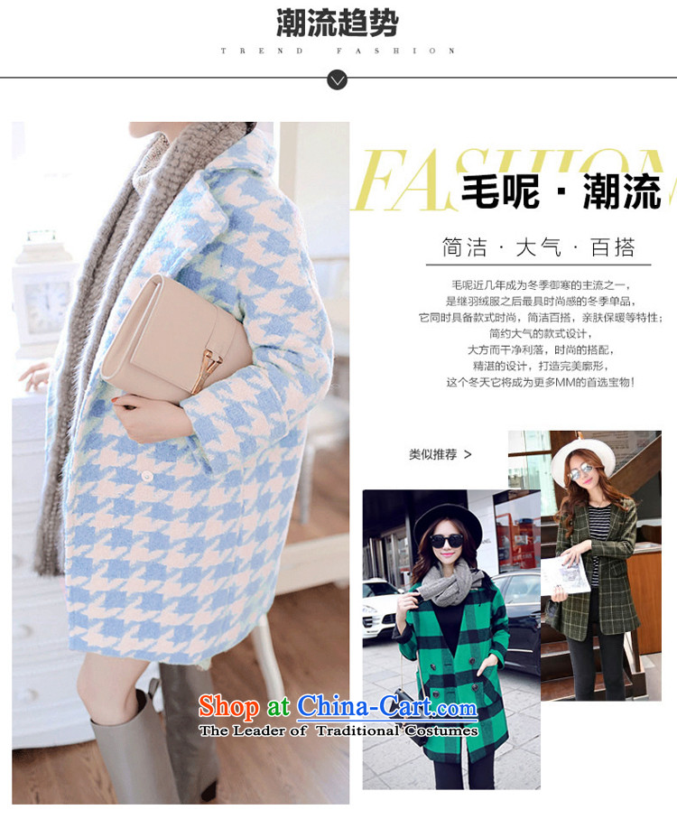 2015 Autumn and winter bathing in the hundreds of new, Korean college wind loose long-sleeved jacket in long? gross Fleece Jacket coat women? picture color L Photo 18.252, prices, brand platters! The elections are supplied in the national character of distribution, so action, buy now enjoy more preferential! As soon as possible.