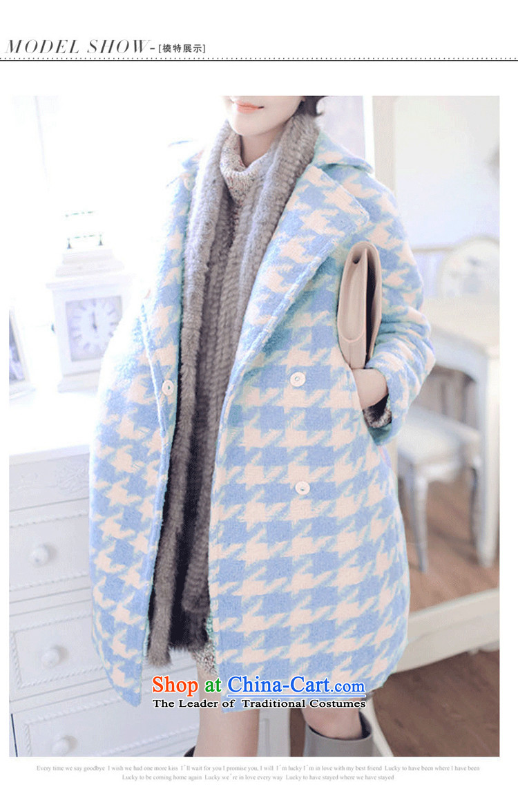 2015 Autumn and winter bathing in the hundreds of new, Korean college wind loose long-sleeved jacket in long? gross Fleece Jacket coat women? picture color L Photo 18.252, prices, brand platters! The elections are supplied in the national character of distribution, so action, buy now enjoy more preferential! As soon as possible.