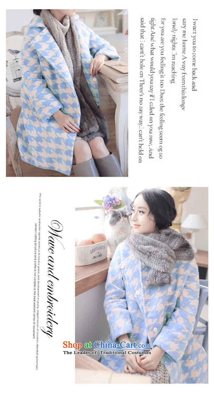 2015 Autumn and winter bathing in the hundreds of new, Korean college wind loose long-sleeved jacket in long? gross Fleece Jacket coat women? picture color L Photo 18.252, prices, brand platters! The elections are supplied in the national character of distribution, so action, buy now enjoy more preferential! As soon as possible.