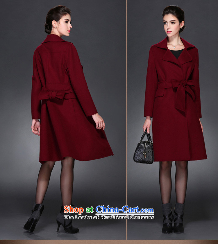 Hang Cheung Chau load source 2015 new two-sided woolen coat female plain hand-made woolen coats in long?)? COAT 8902 4# Deep Violet 165/L picture, prices, brand platters! The elections are supplied in the national character of distribution, so action, buy now enjoy more preferential! As soon as possible.