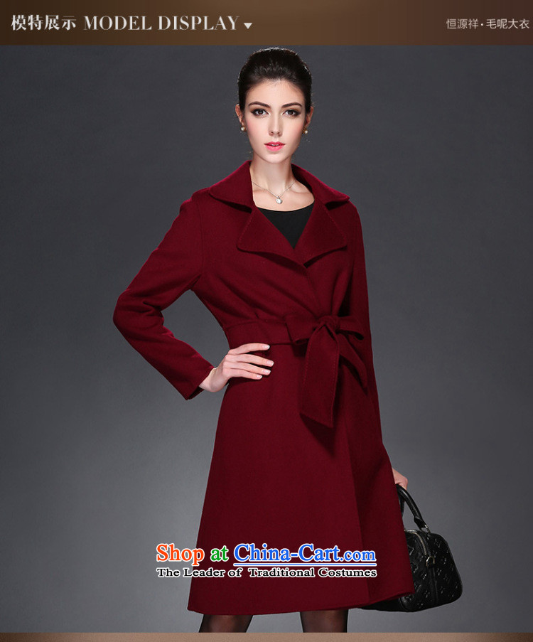 Hang Cheung Chau load source 2015 new two-sided woolen coat wool coat in the female? long coats 8902 No. 3? Deep Violet 160/84A(M) picture, prices, brand platters! The elections are supplied in the national character of distribution, so action, buy now enjoy more preferential! As soon as possible.