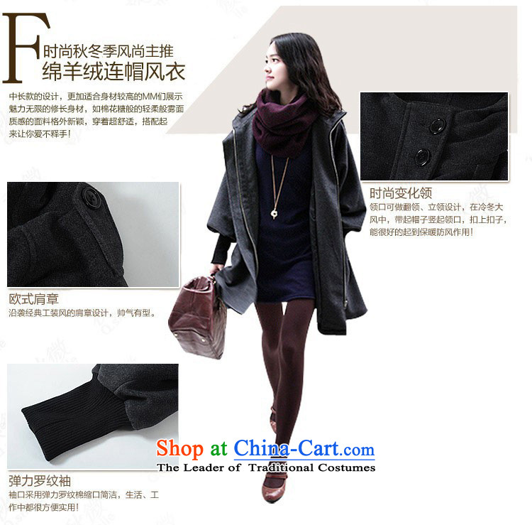 The interpolator auspicious 2015 to increase the number of ladies Fall/Winter Collections New Foutune of video thin coat of leisure in gross? Long Folder cotton fan jacket H323 Gray Normal Edition 3XL picture, prices, brand platters! The elections are supplied in the national character of distribution, so action, buy now enjoy more preferential! As soon as possible.