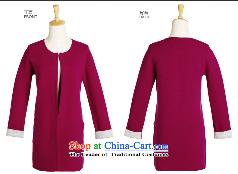 Lint-free 歆 Workshop 2015 autumn and winter double-side woolen coat new gross? a Korean female jacket version of the RED M picture, prices, brand platters! The elections are supplied in the national character of distribution, so action, buy now enjoy more preferential! As soon as possible.