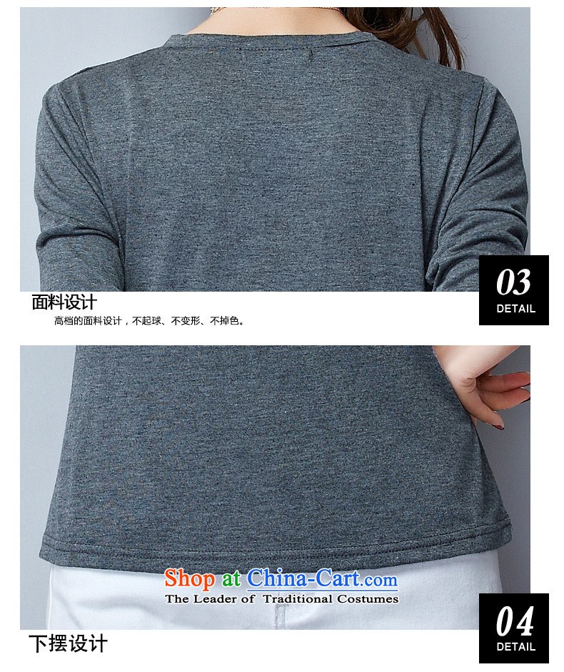 A language code long-sleeved T-shirt 2015 new larger autumn and winter, forming the basis of the lint-free thick clothes for larger video thin long-sleeved T-shirt, black 015 - General Recommendations XXXL 140-160 characters around 922.747 picture, prices, brand platters! The elections are supplied in the national character of distribution, so action, buy now enjoy more preferential! As soon as possible.