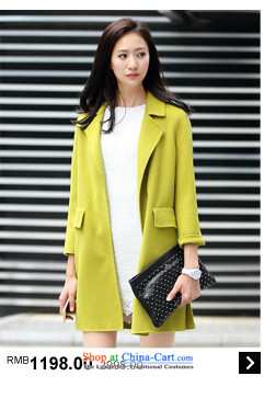 Half of the population in the city of 2015 autumn and winter female new non-cashmere overcoat duplex long suit for the Korean version of Sau San Mao? commuting coats Pink pearl powder coat gross? M picture, prices, brand platters! The elections are supplied in the national character of distribution, so action, buy now enjoy more preferential! As soon as possible.