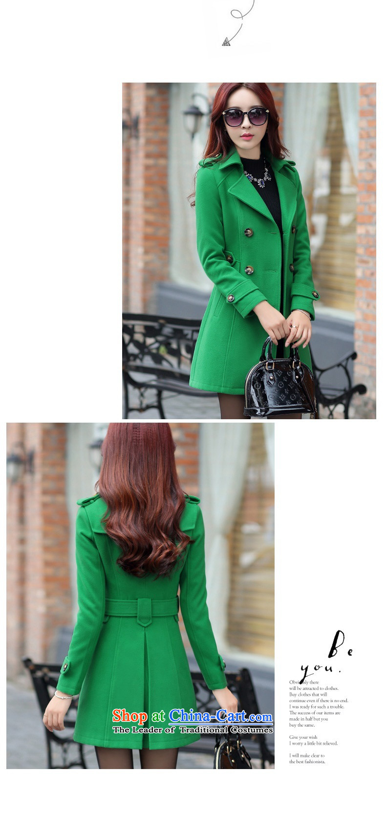 Mute child lady of the Cayman in long hair Sau San? Ms. coats LXYG5893 jacket (Green) M, prices, brand image of Platters! The elections are supplied in the national character of distribution, so action, buy now enjoy more preferential! As soon as possible.