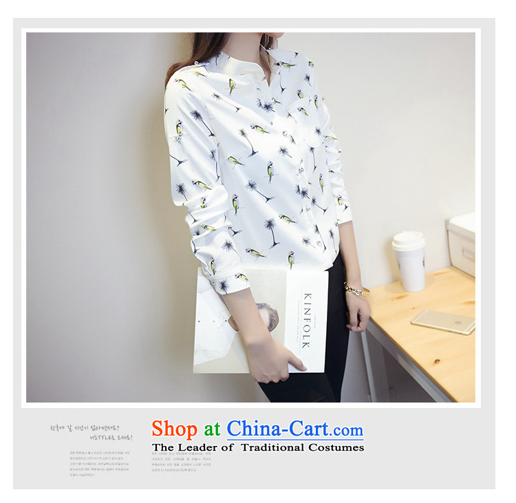 In the new paragraph baiqiu chiffon stamp long-sleeved shirt during the spring and autumn large women wear shirts to xl thick MM video thin white 6212 180-195 5XL around 922.747 picture, prices, brand platters! The elections are supplied in the national character of distribution, so action, buy now enjoy more preferential! As soon as possible.
