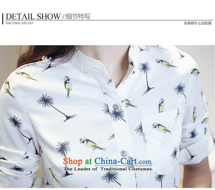In the new paragraph baiqiu chiffon stamp long-sleeved shirt during the spring and autumn large women wear shirts to xl thick MM video thin white 6212 180-195 5XL around 922.747 picture, prices, brand platters! The elections are supplied in the national character of distribution, so action, buy now enjoy more preferential! As soon as possible.