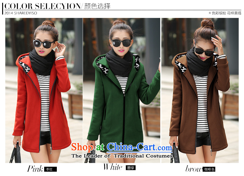 For M- 2015 to increase the number of ladies Fall/Winter Collections new thick mm video plus thin lint-free thick sweater cardigan hoodie Y1168 wine red 3XL picture, prices, brand platters! The elections are supplied in the national character of distribution, so action, buy now enjoy more preferential! As soon as possible.