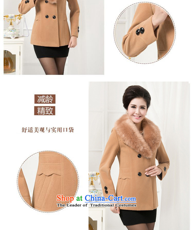 Beijing Yu Xiang 2015 New Elderly Women's jacket short of gross? for winter large load fox gross for mom cashmere overcoat Tibetan blue XL Photo, prices, brand platters! The elections are supplied in the national character of distribution, so action, buy now enjoy more preferential! As soon as possible.