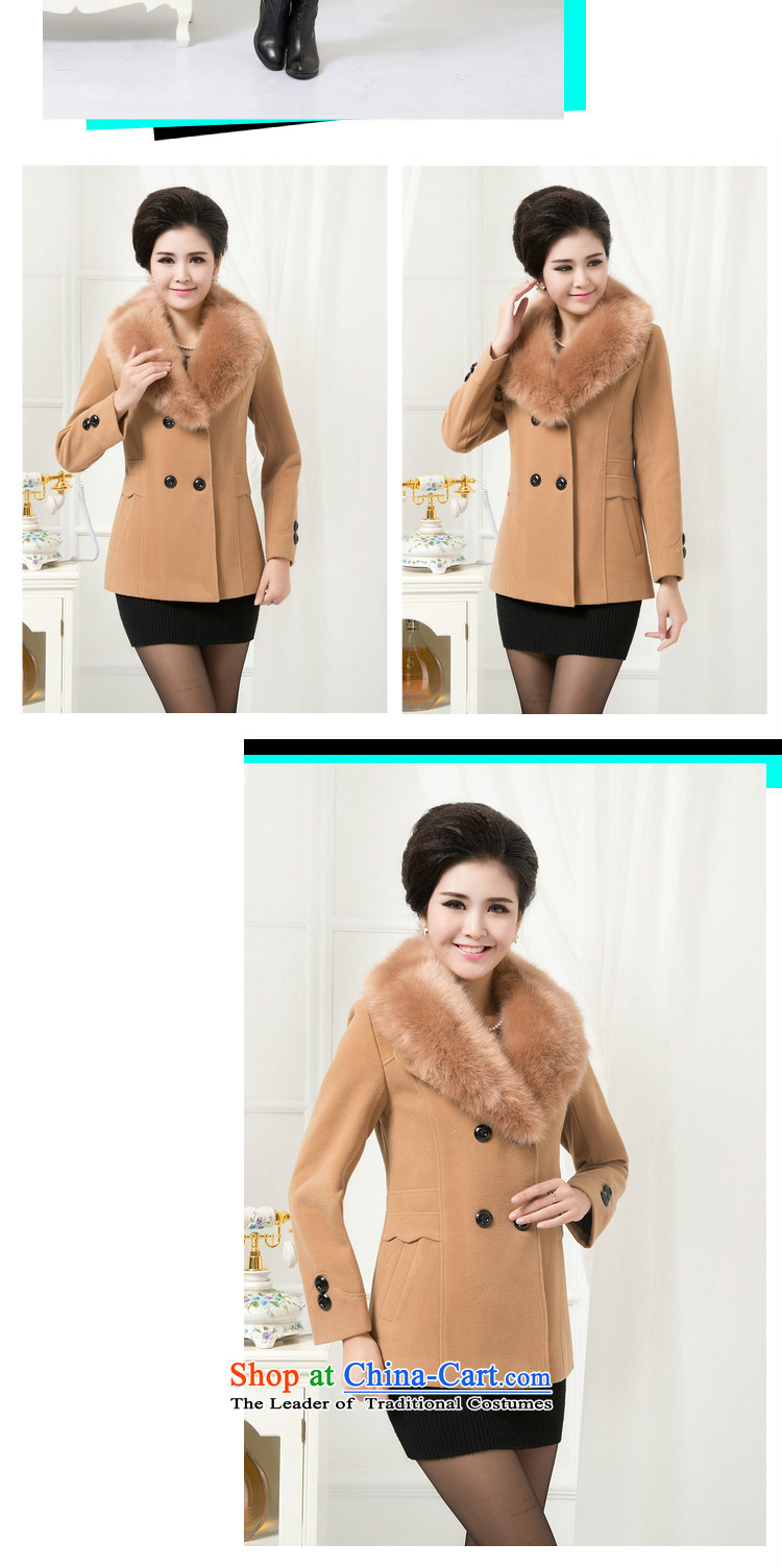 Beijing Yu Xiang 2015 New Elderly Women's jacket short of gross? for winter large load fox gross for mom cashmere overcoat Tibetan blue XL Photo, prices, brand platters! The elections are supplied in the national character of distribution, so action, buy now enjoy more preferential! As soon as possible.