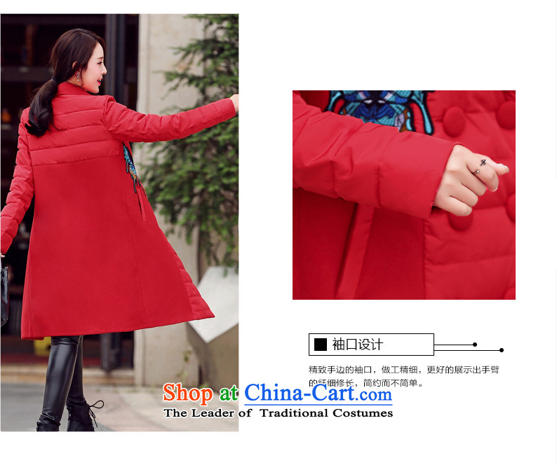 Ka Fei Yung Wool coat jacket is 2015 Women's winter clothing New Sau San wild long-sleeved gross? coats that long folder cotton swab services gross female gray jacket? butterfly L code picture, prices, brand platters! The elections are supplied in the national character of distribution, so action, buy now enjoy more preferential! As soon as possible.