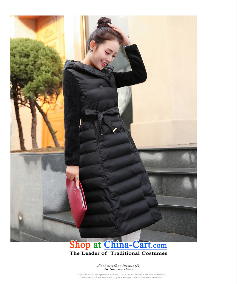 Ka Fei Yung Wool coat jacket is 2015 Women's winter clothing New Sau San wild long-sleeved gross? coats that long folder cotton swab services gross female gray jacket? butterfly L code picture, prices, brand platters! The elections are supplied in the national character of distribution, so action, buy now enjoy more preferential! As soon as possible.