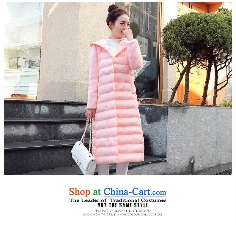 Ka Fei Yung Wool coat jacket is 2015 Women's winter clothing New Sau San wild long-sleeved gross? coats that long folder cotton swab services gross female gray jacket? butterfly L code picture, prices, brand platters! The elections are supplied in the national character of distribution, so action, buy now enjoy more preferential! As soon as possible.