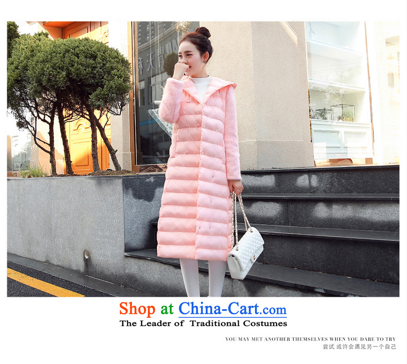 Ka Fei Yung Wool coat jacket is 2015 Women's winter clothing New Sau San wild long-sleeved gross? coats that long folder cotton swab services gross female gray jacket? butterfly L code picture, prices, brand platters! The elections are supplied in the national character of distribution, so action, buy now enjoy more preferential! As soon as possible.