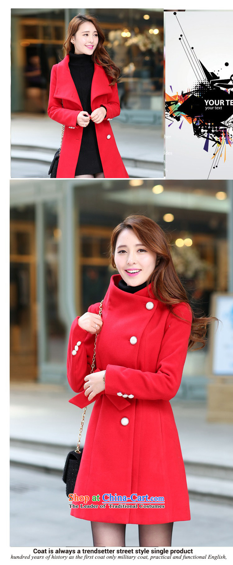 Gil Wo Ika) 2015 Autumn marriages Connie sub-coats the lift mast bows dress large red jacket Korean gross? large stylish girl wild red L picture, prices, brand platters! The elections are supplied in the national character of distribution, so action, buy now enjoy more preferential! As soon as possible.
