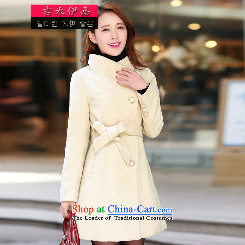 Gil Wo Ika) 2015 Autumn marriages Connie sub-coats the lift mast bows dress large red jacket Korean gross? large stylish girl wild red , L, Gil Wo Ika shopping on the Internet has been pressed.