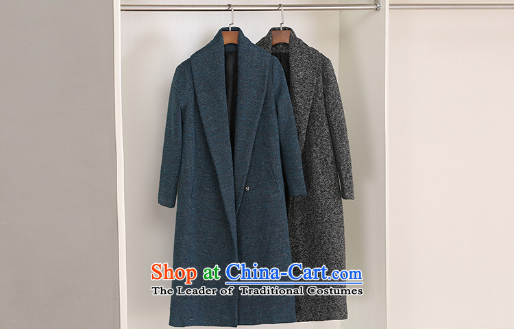 Install the latest Autumn 2015 OEHE, Korean long jacket, Sau San stylish girl graphics for long-sleeved gross thin suit coats Gray L pictures?, prices, brand platters! The elections are supplied in the national character of distribution, so action, buy now enjoy more preferential! As soon as possible.