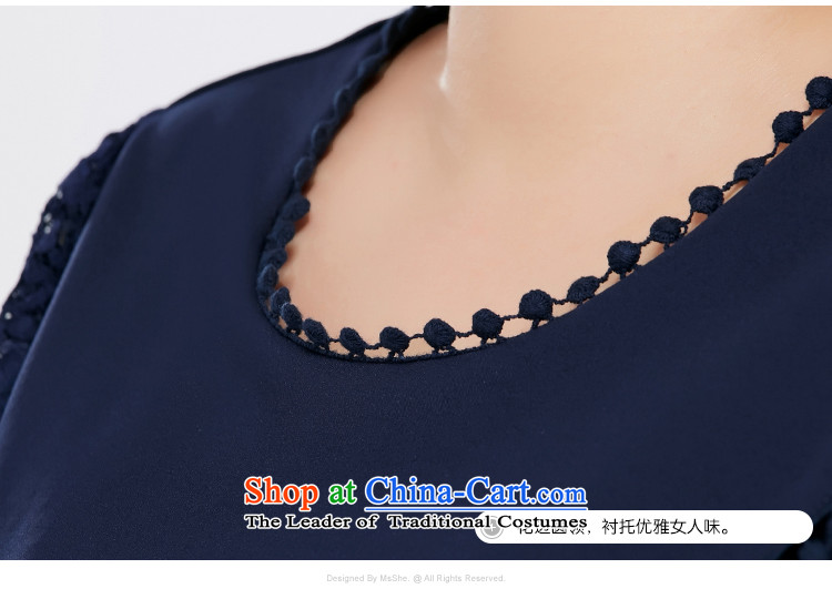 Msshe xl women 2015 new autumn replacing thick sister knitting lace spell back and skirt 10092 blue 4XL Photo, prices, brand platters! The elections are supplied in the national character of distribution, so action, buy now enjoy more preferential! As soon as possible.