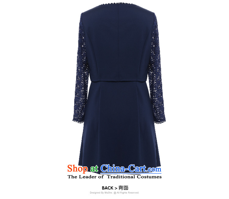 Msshe xl women 2015 new autumn replacing thick sister knitting lace spell back and skirt 10092 blue 4XL Photo, prices, brand platters! The elections are supplied in the national character of distribution, so action, buy now enjoy more preferential! As soon as possible.