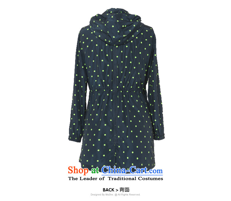 To increase the number msshe women 2015 new fall with coat wave point wind jacket 8,693 Blue 3XL picture, prices, brand platters! The elections are supplied in the national character of distribution, so action, buy now enjoy more preferential! As soon as possible.