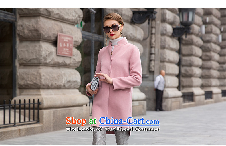 Lord of the sponsors of the new high autumn 2015-manual two-sided Fleece Jacket female Pure wool is a wool coat in long 8111 pink M picture, prices, brand platters! The elections are supplied in the national character of distribution, so action, buy now enjoy more preferential! As soon as possible.