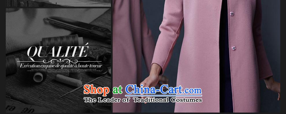 Yu Xin female plain manual two-sided wool coat female cashmere cloak?  2015 autumn and winter new gross? jacket a wool coat female Sau San M pictures, prices, brand platters! The elections are supplied in the national character of distribution, so action, buy now enjoy more preferential! As soon as possible.